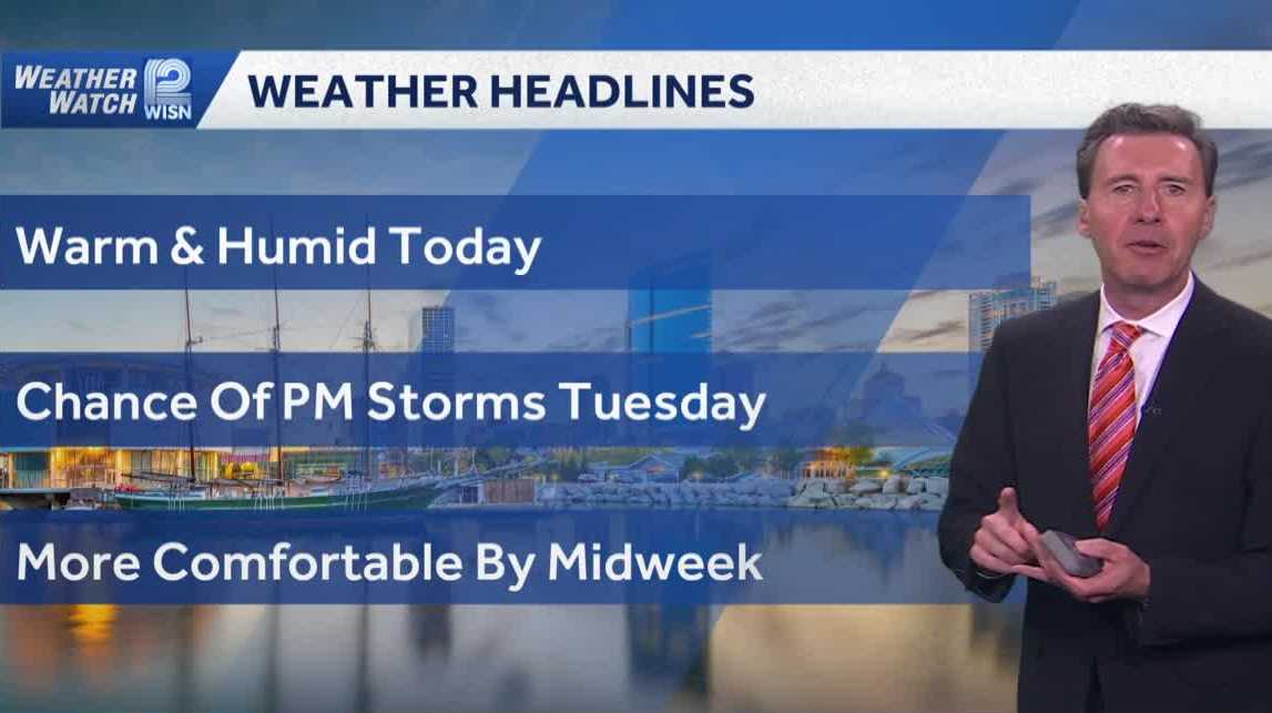 Weather Watch 12: Tropical-like Sunday