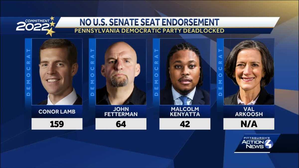 Us Senate Race Pennsylvania Democrats Deadlock On Endorsement