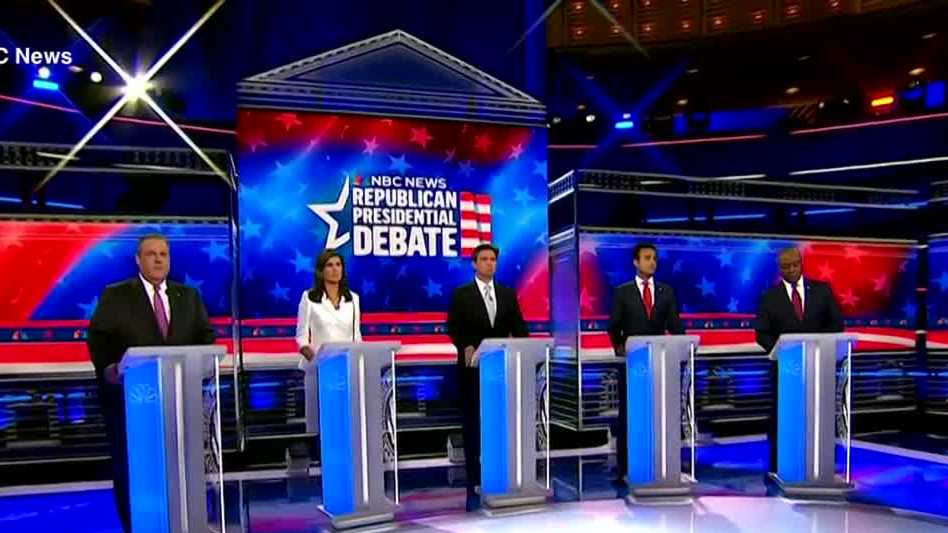 Five Republican presidential candidates take the stage tonight on NBC – NBC  6 South Florida