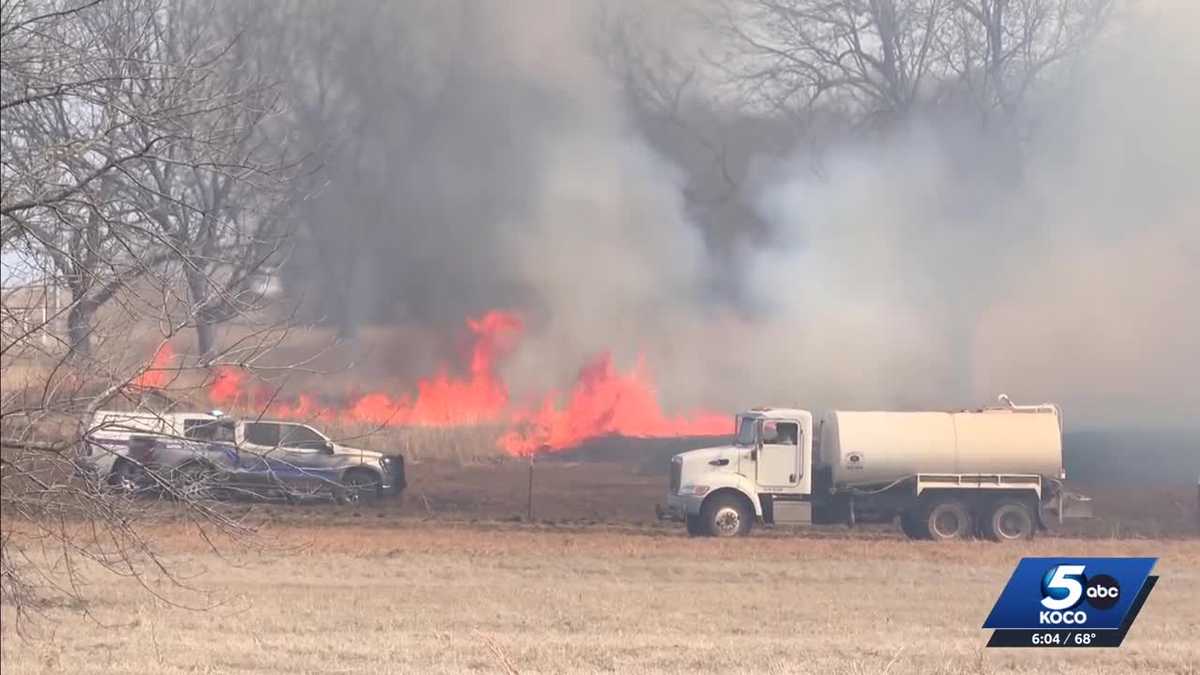 Oklahoma National Guard deployed to tackle wildfires