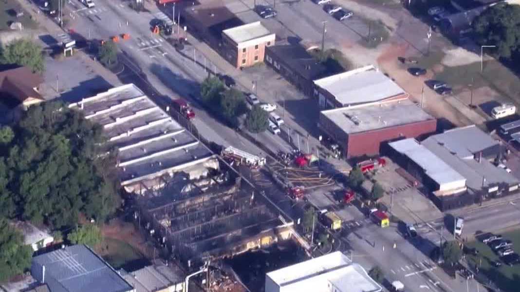 Upstate officials give latest update fire destroyed seven downtown businesses