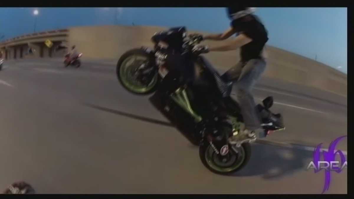 Motorcyclists popping wheelies, causing more wrecks