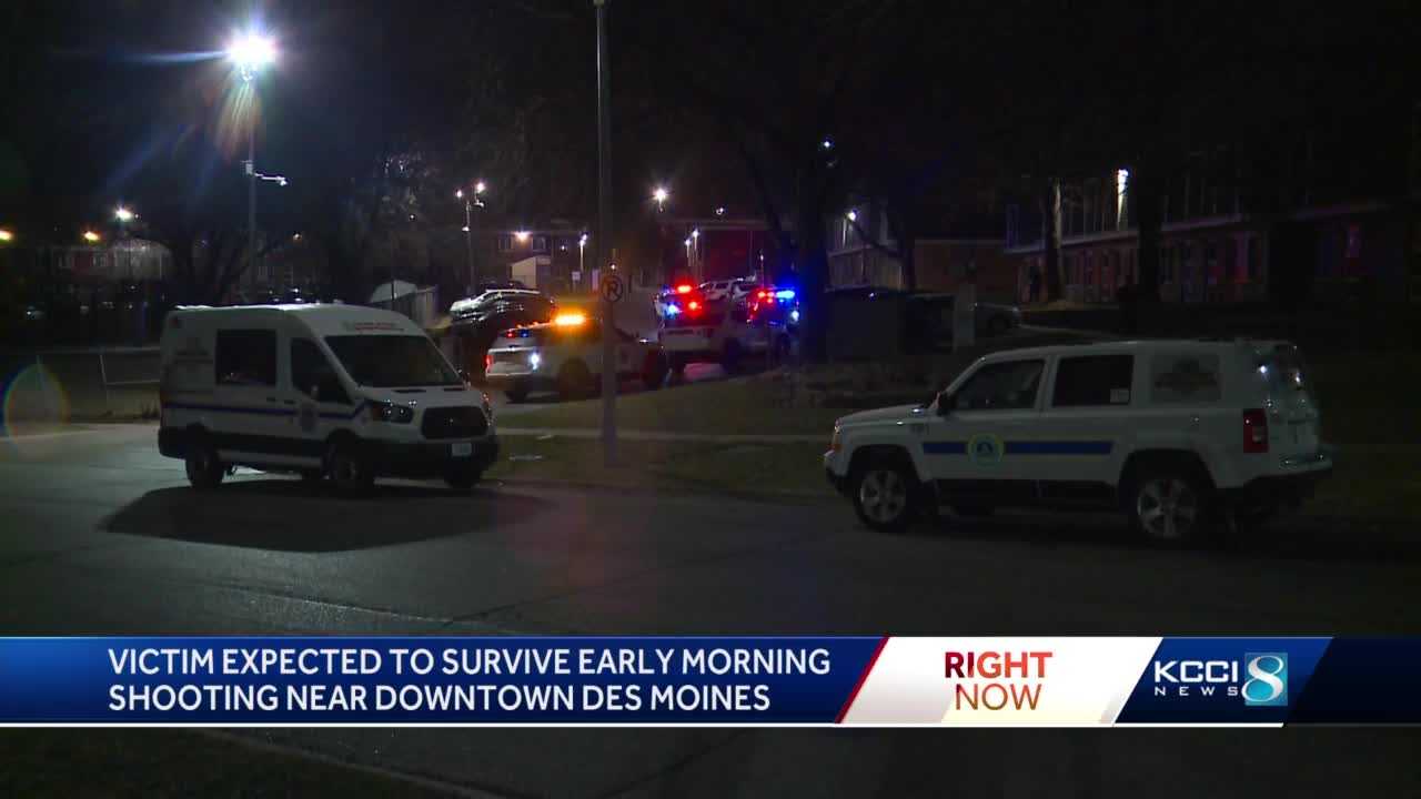 One Injured In Shooting Near Downtown Des Moines