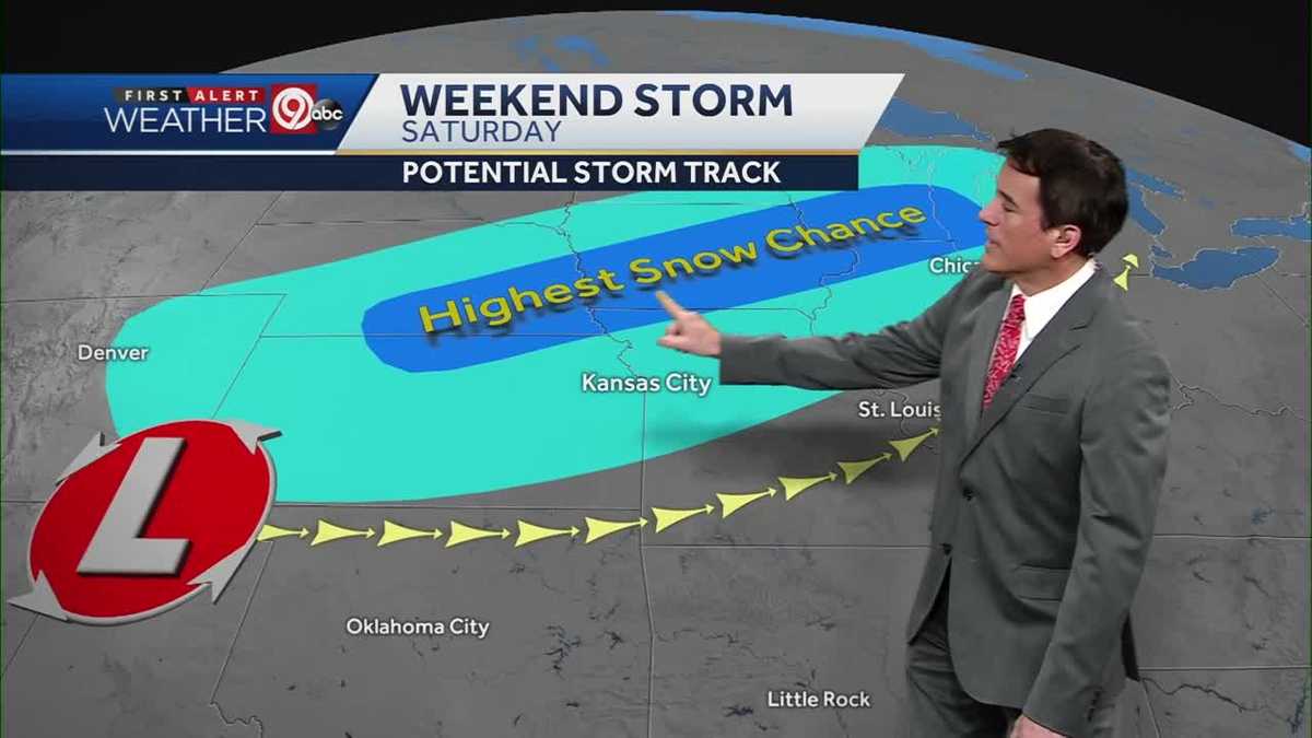 KANSAS CITY WEATHER: Weekend winter storm could bring wintry mix, snow ...