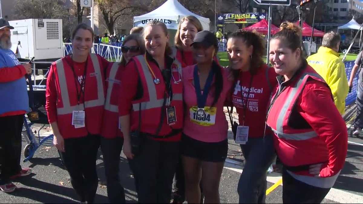 Runner crosses CIM finish line a year after neardeath emergency