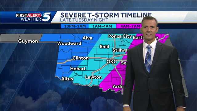 TIMELINE: Another round of severe storms expected late Tuesday - Vimarsana News