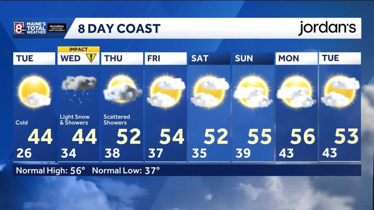 Hard freeze, cool and sunny Tuesday