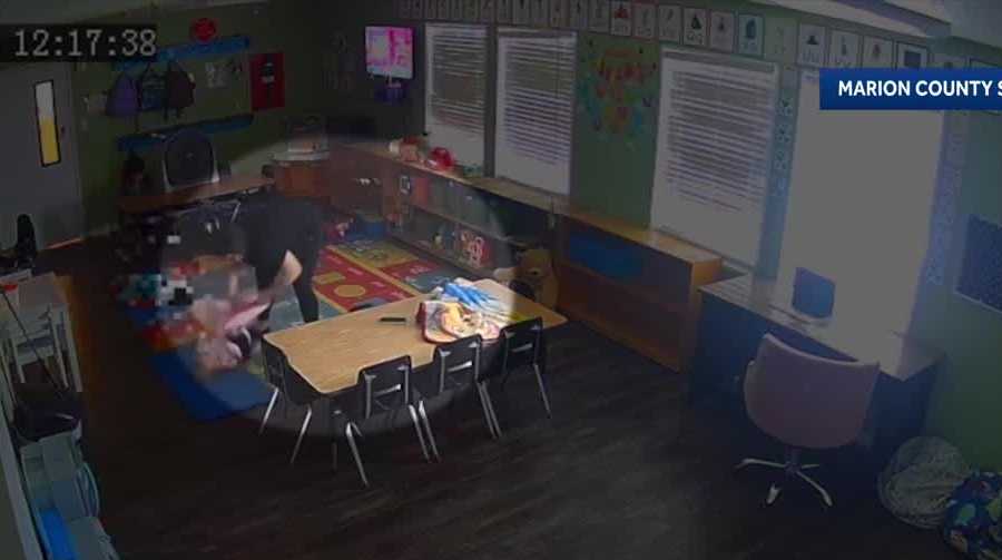 Florida day care worker charged after video shows alleged child abuse