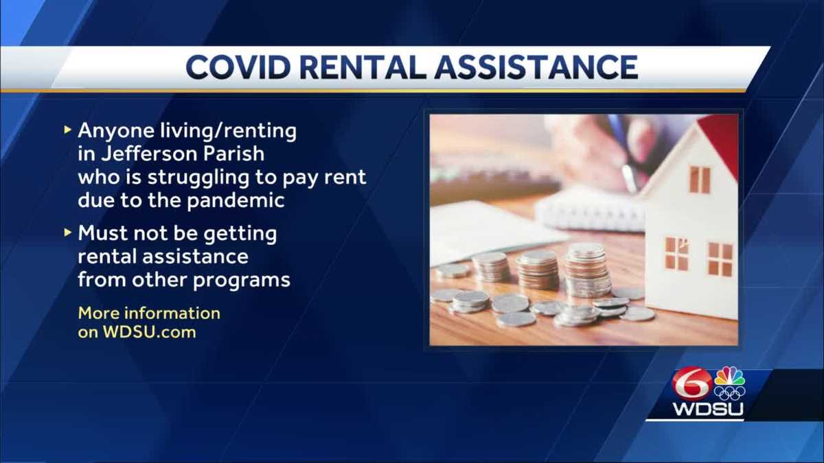 Apply for emergency rental assistance program for Jefferson Parish