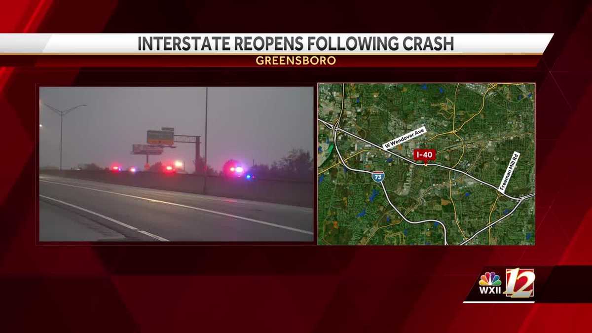 North Carolina police investigate crash that closed down lanes on I40