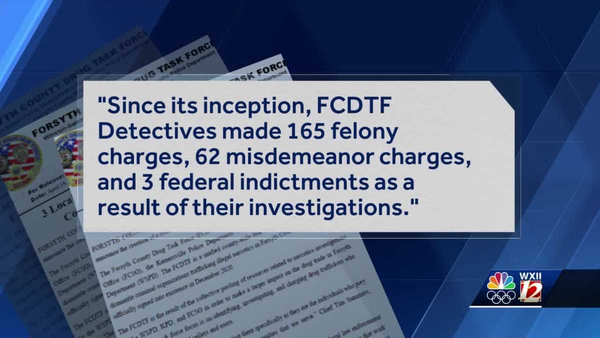 Forsyth County Drug Task Force looking for high level traffickers