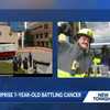 Des Moines firefighters surprise 7-year-old boy battling cancer