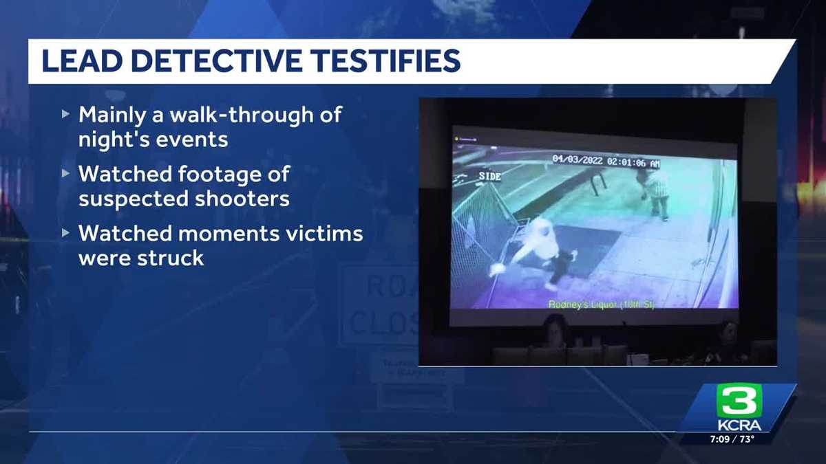 Sacramento K Street shooting trial: Lead investigator's cross examination