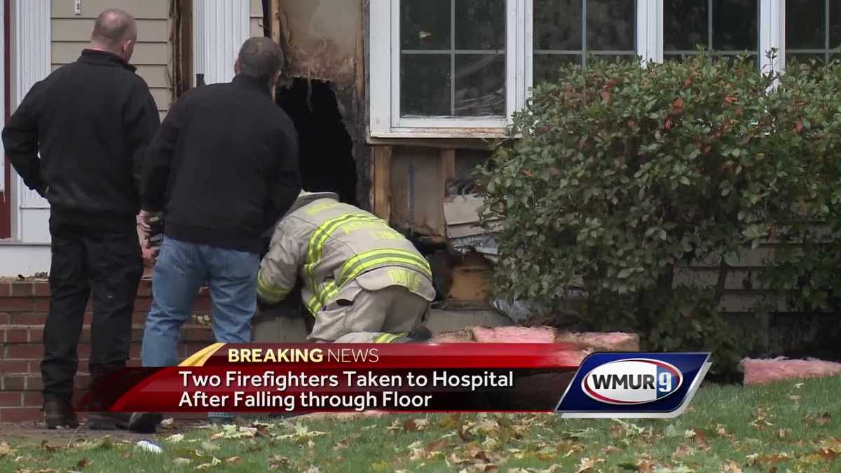 Firefighters fall through floor of Dover home