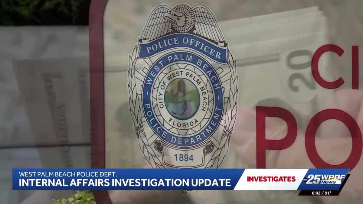 BREAKING: West Palm Beach Police Chief terminates 5 command staff members in double dipping investigation