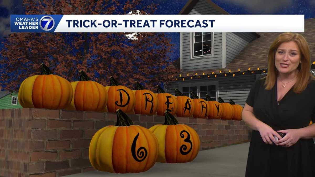 Dreary, cloudy Halloween forecast for Omaha area