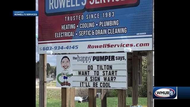 Tilton businesses wage 'sign war' against each other - Vimarsana News