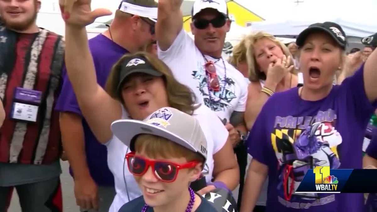 A Purple Evening draws out female Ravens’ fans