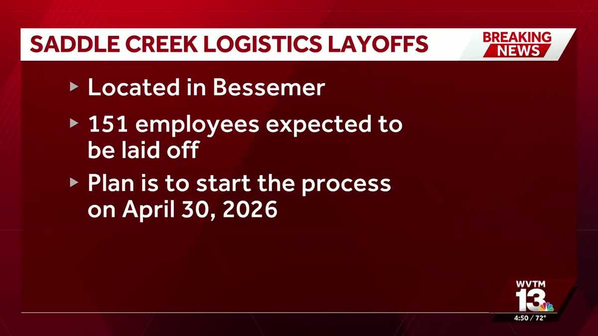 Saddle Creek Logistics announces layoffs at Bessemer location