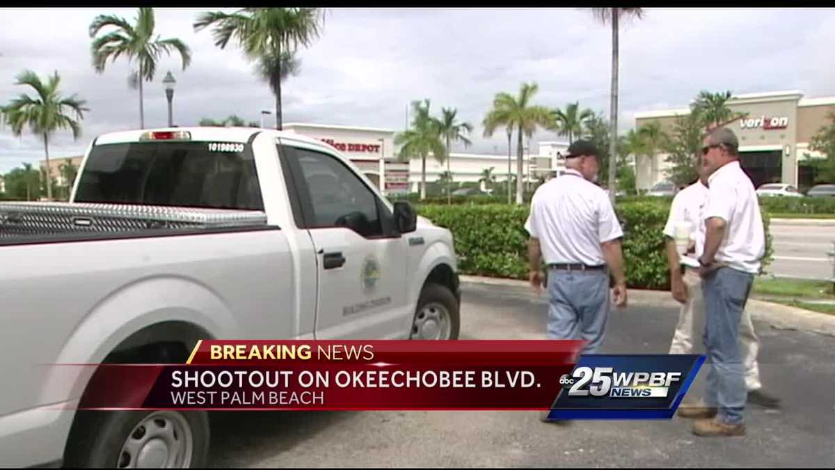 Shootout on Okeechobee Blvd. in West Palm Beach