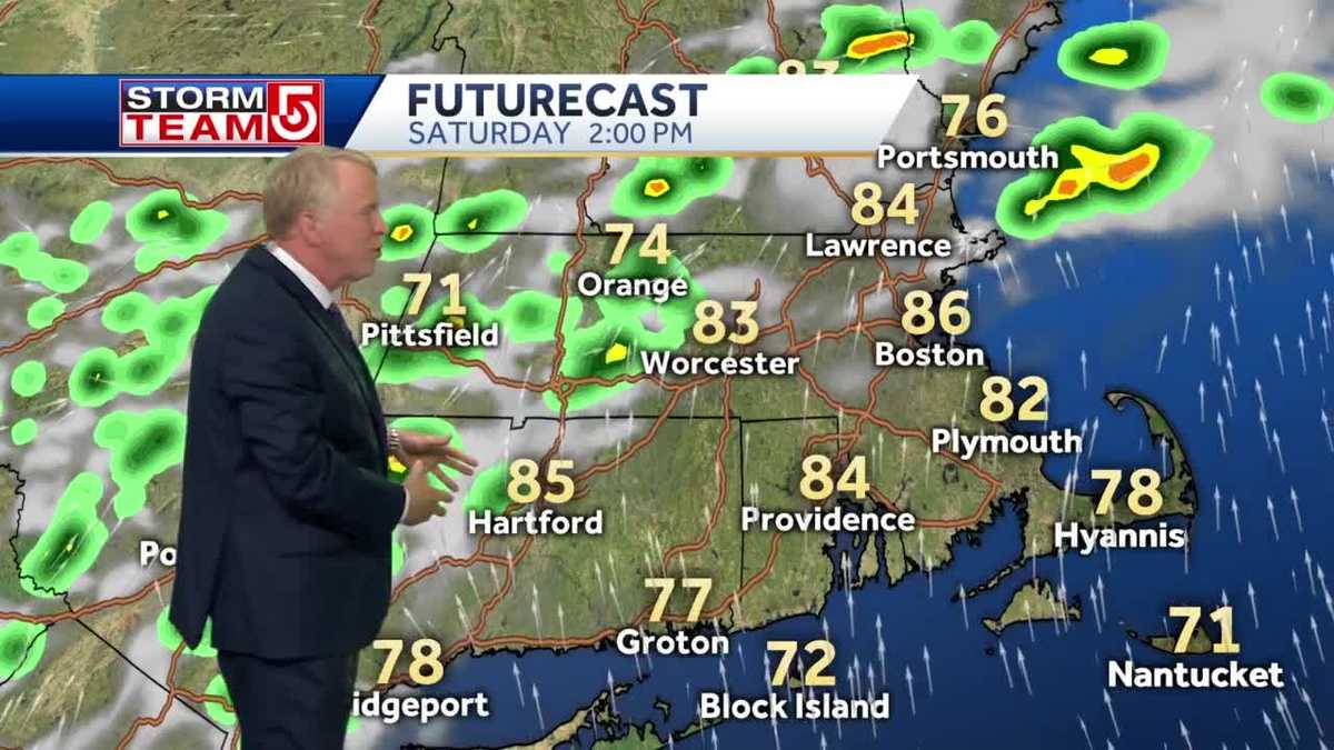 Video: Keep an eye out for scattered storms this weekend