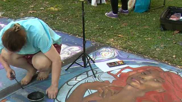 Artists put finishing touches on 'Chalk it Up' in Sacramento - Vimarsana News