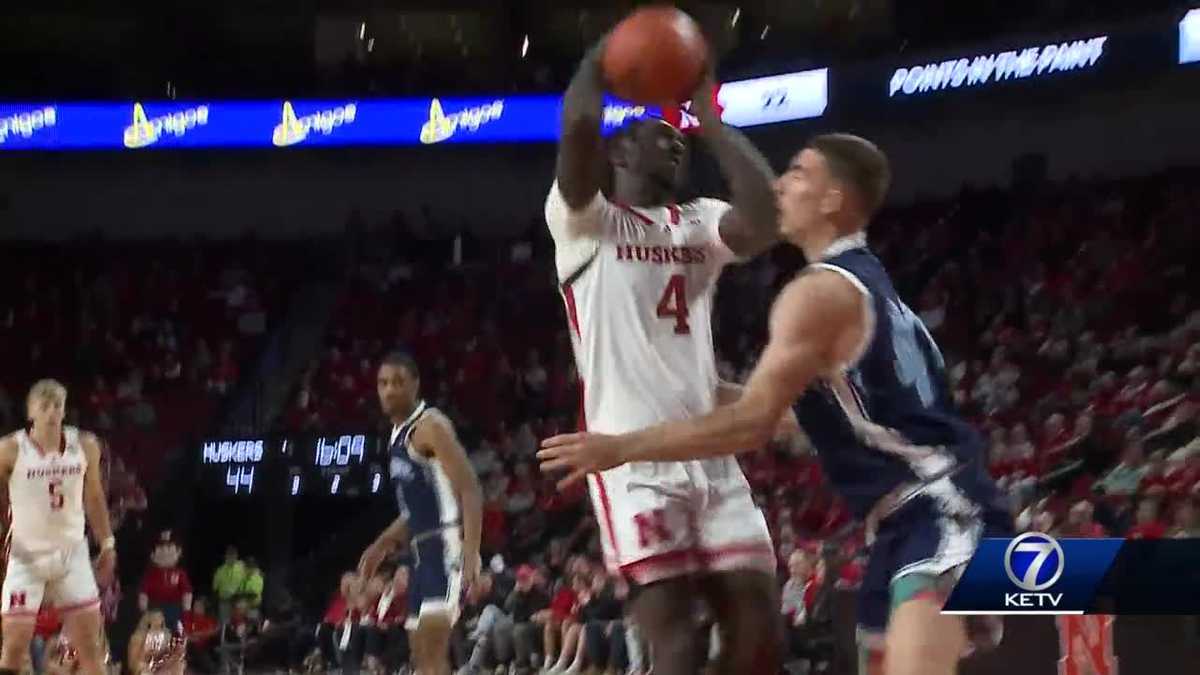 Husker Hoops holds off Maine 79-66 behind help from newcomers