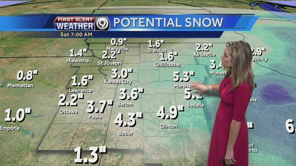 Mixed bag of winter precipitation ahead for your Friday