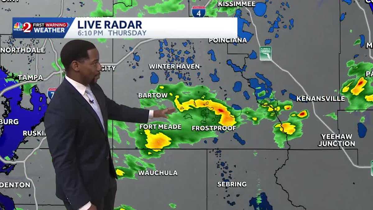 Much Needed Rain Cruises Into Central Florida Today | Greater Weekend Chances For Showers Ahead