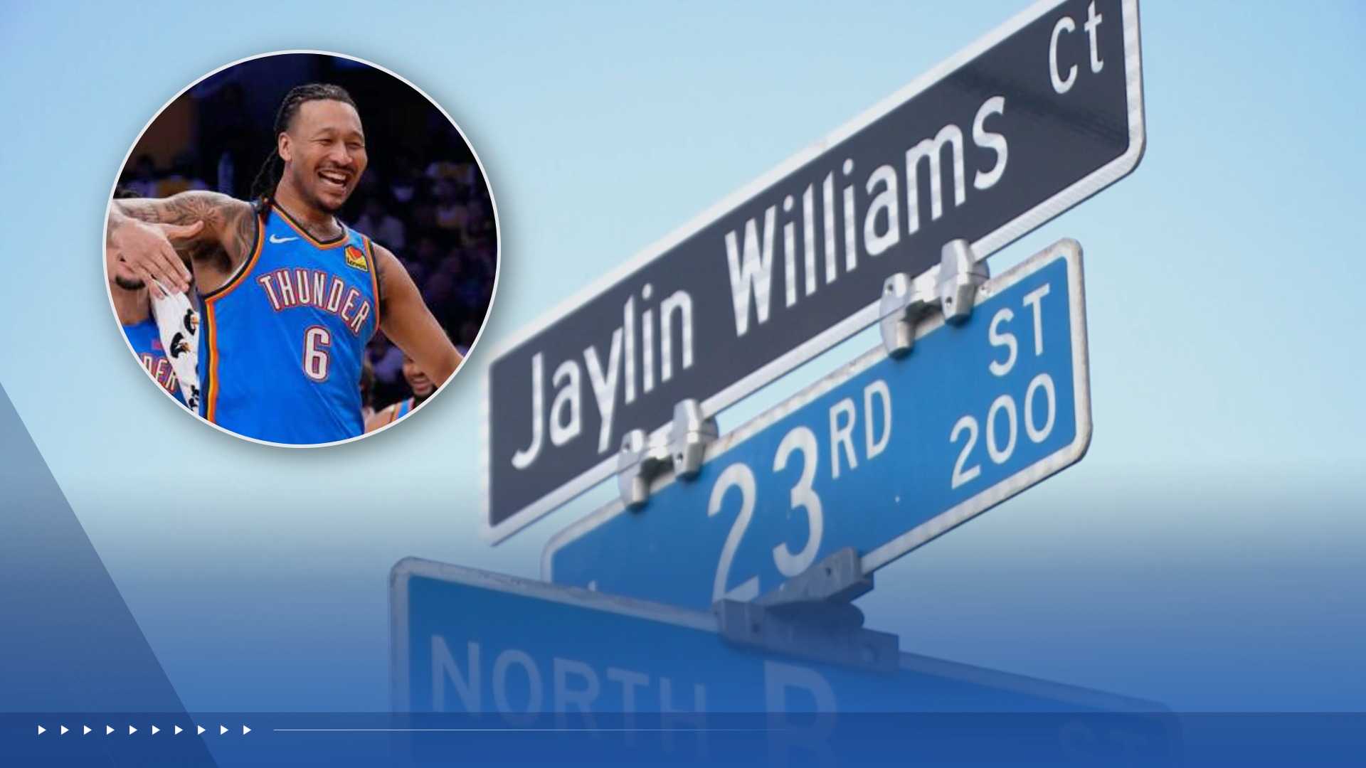 Street in Jaylin Williams' hometown named after Thunder fan favorite