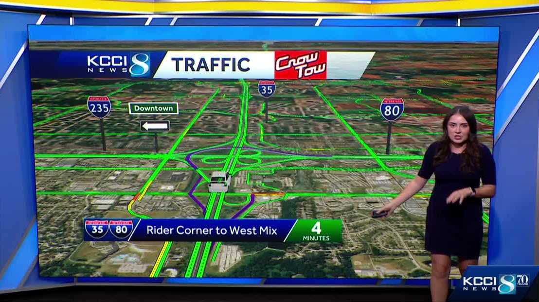 Des Moines traffic: Smooth Monday morning commute so far