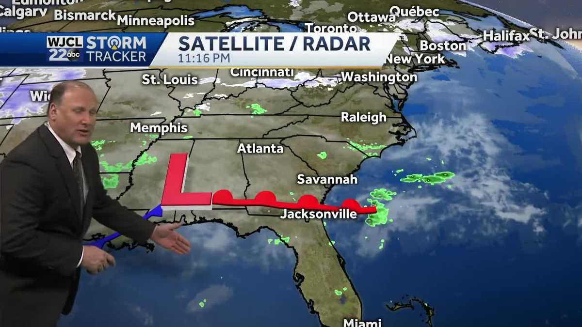 Strong storms possible Sunday night