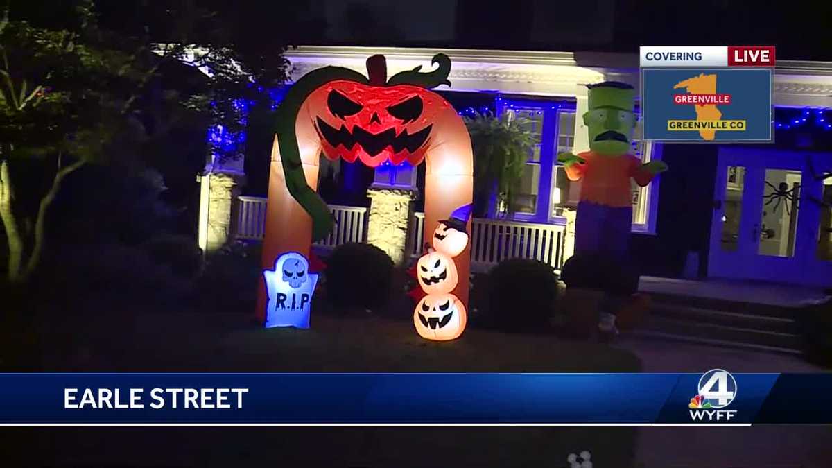 South Carolina Popular trickortreat spot ready for Halloween