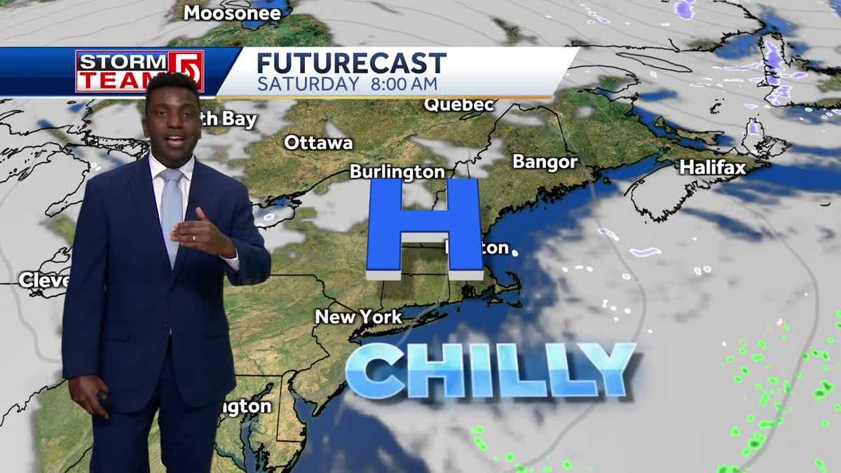 Video: Sunny for Saturday but cold remains