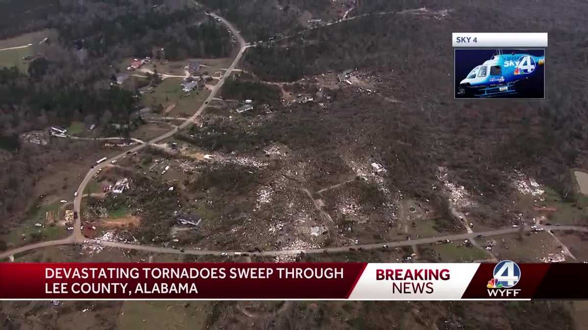 At least 23 dead after tornadoes rip through Southeast