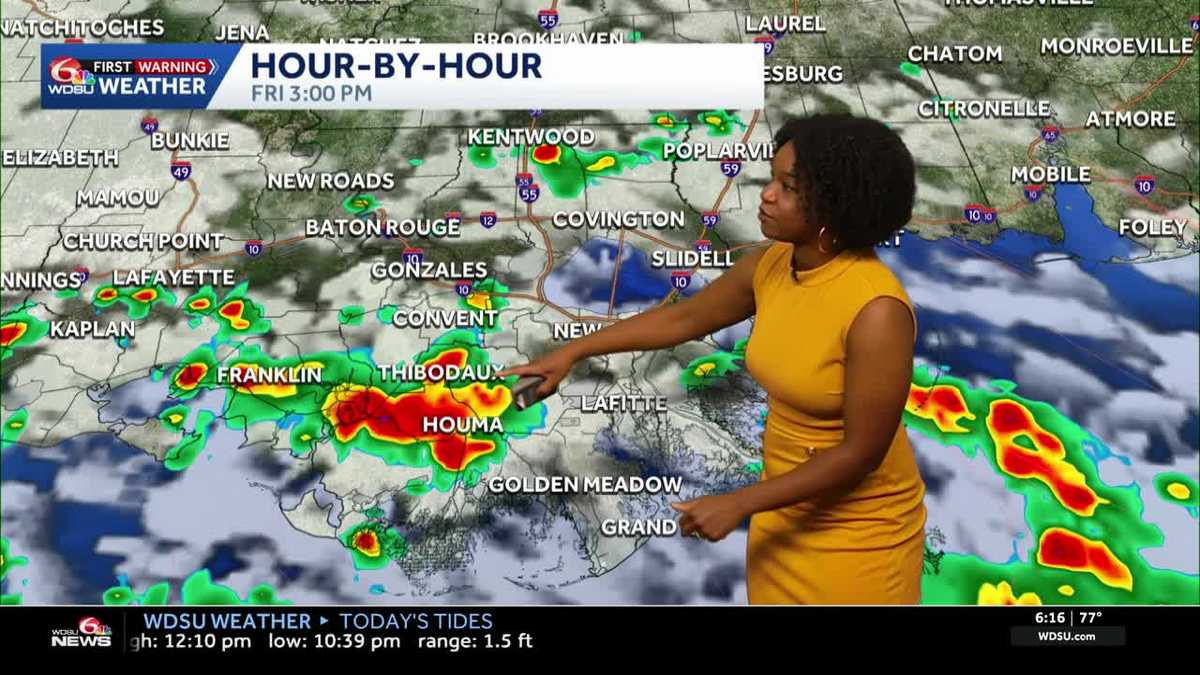 Impact Day: on and off again heavy downpours possible today, better ...