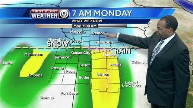 Another chance of accumulating snow expected Sunday into Monday