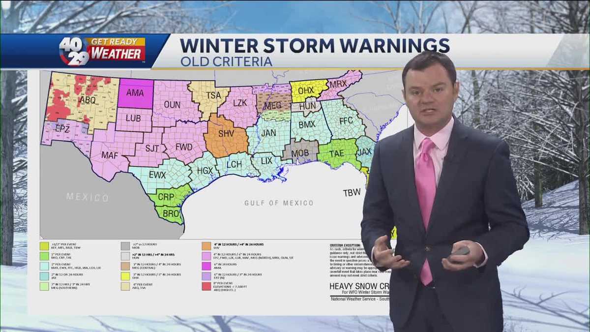 There's a new way the National Weather Service issues winter storm warnings