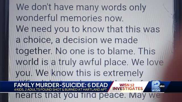 Hartland police investigating email sent moments before family murder-suicide - Vimarsana News