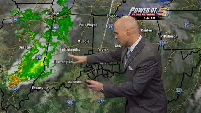 Clouds And Showers Build In This Afternoon