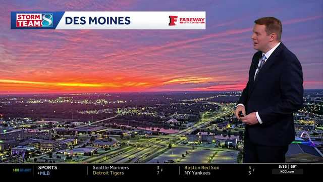 Iowa weather: Spotty storms Saturday afternoon, more rain Sunday