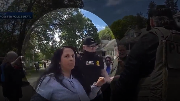 Trial starts for ex-city councilor accused of assault on police officer during ICE incident