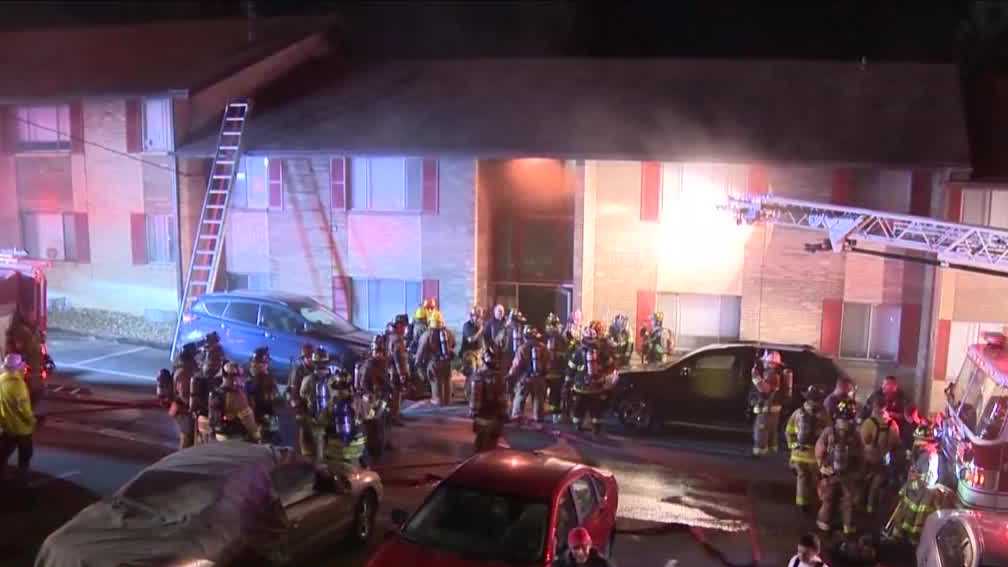 2 hospitalized, over a dozen displaced after apartment fire in North ...