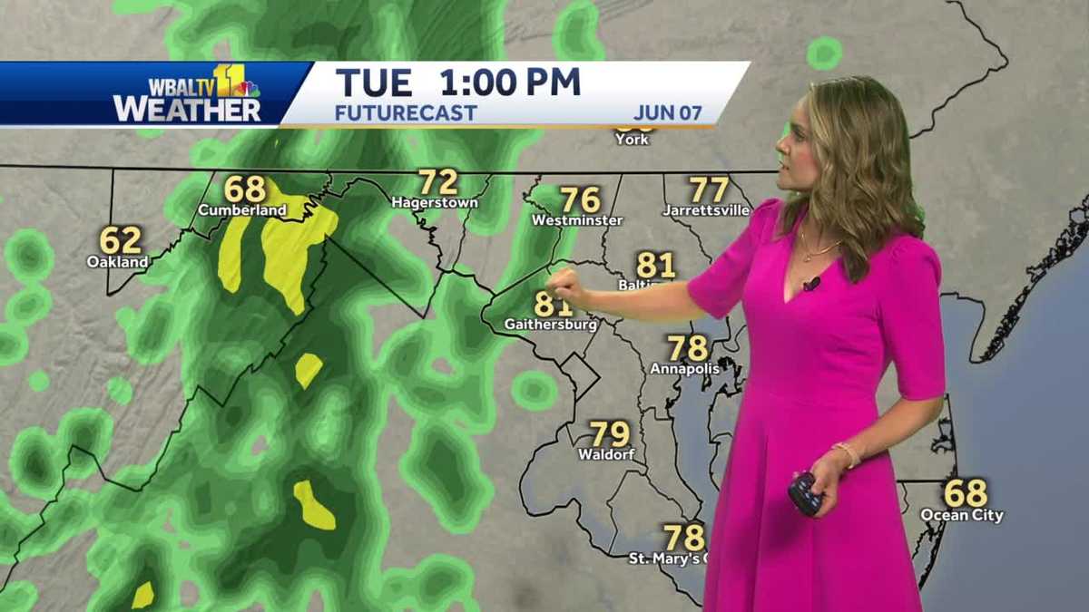 Ava says to watch for rain Tuesday
