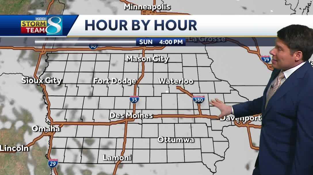 Des Moines weather: Warmer weekend ahead with isolated snow flurries