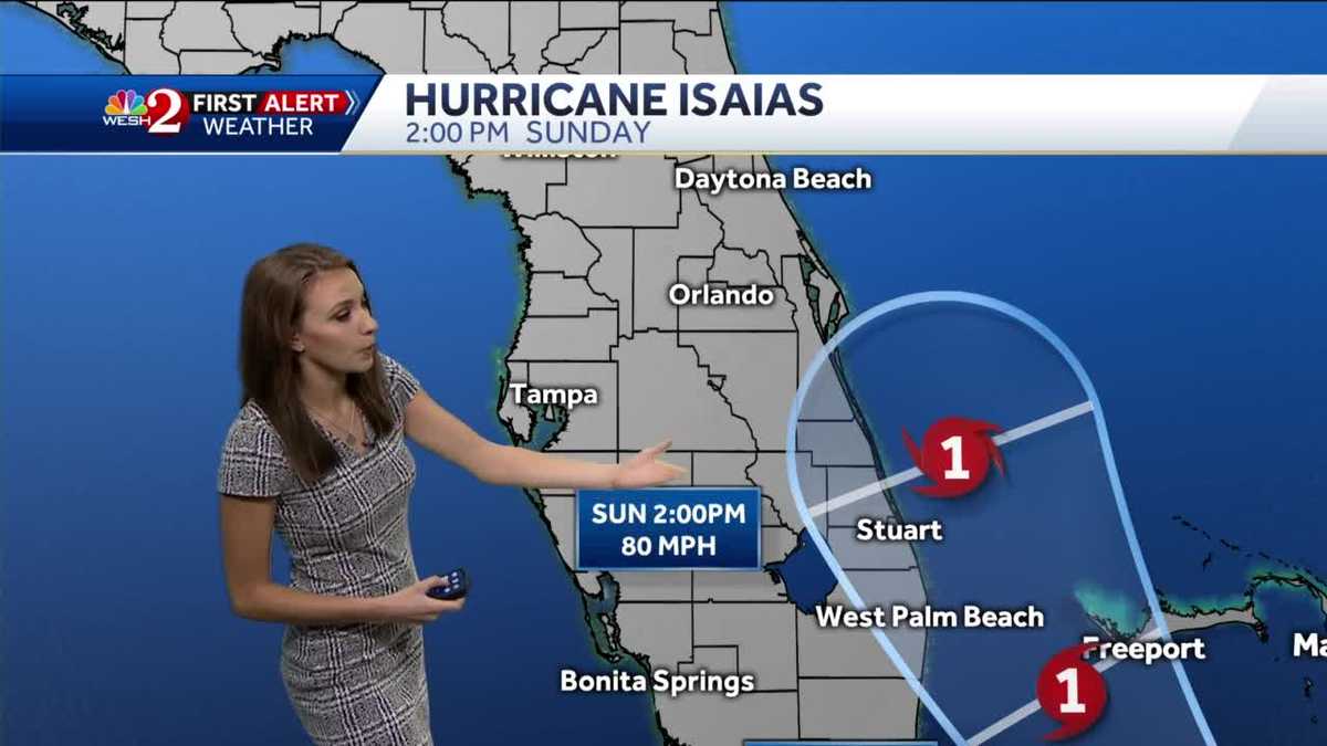 Hurricane Isaias closer to Florida