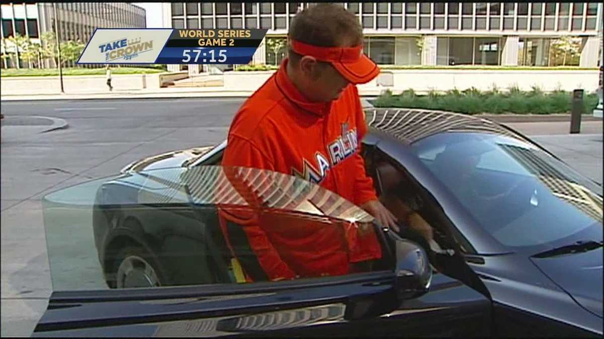 KWCH 12 News - The Marlins Man Laurence Leavy stopped by