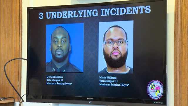 Mosby announces indictment of 25 corrections officers