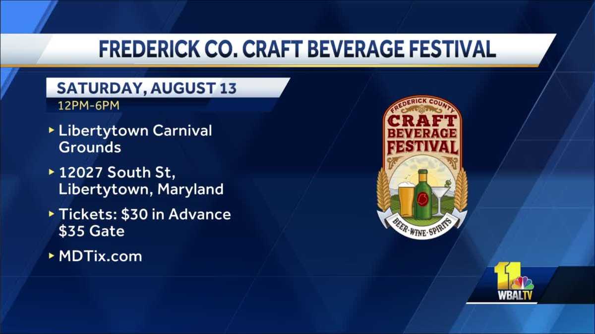 Preview of the Frederick County Craft Beverage Festival