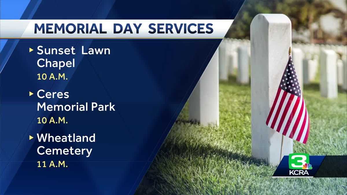 A look at Memorial Day events in the Sacramento area